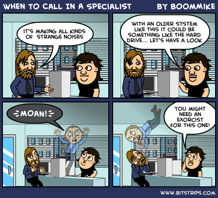 When To Call In A Specialist