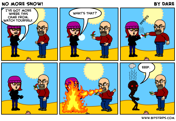 No more snow!