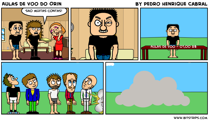 Aulas de voo do Orin