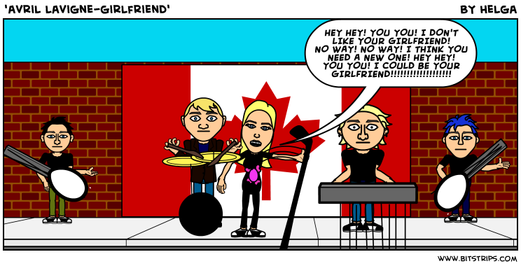'avril lavigne-girlfriend'