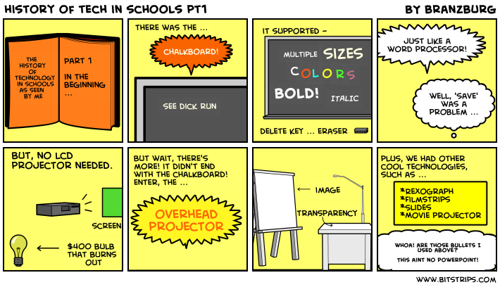 history of tech in schools pt1
