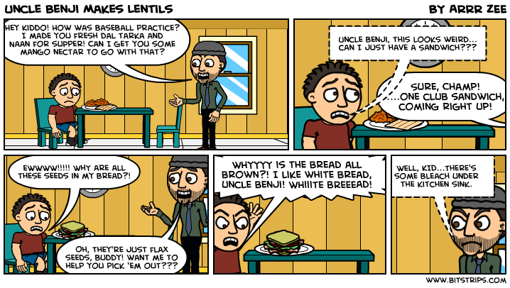 Uncle Benji Makes Lentils