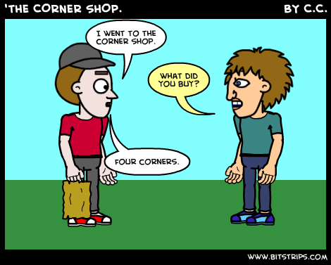 'THE CORNER SHOP.