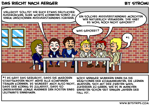 Das riecht nach Aerger