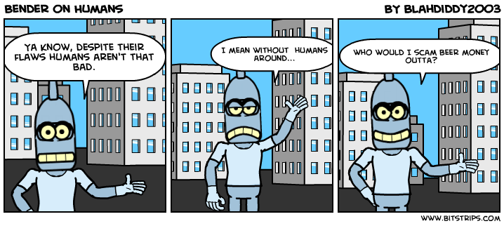 Bender on Humans