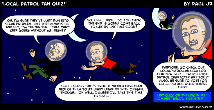 'Local Patrol Fan Quiz!'