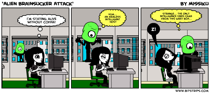 'Alien Brainsucker Attack'