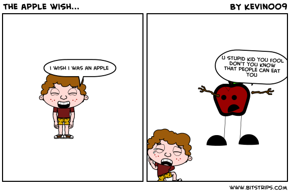 the apple wish...