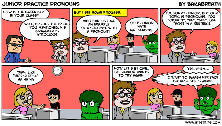 Junior Practice Pronouns
