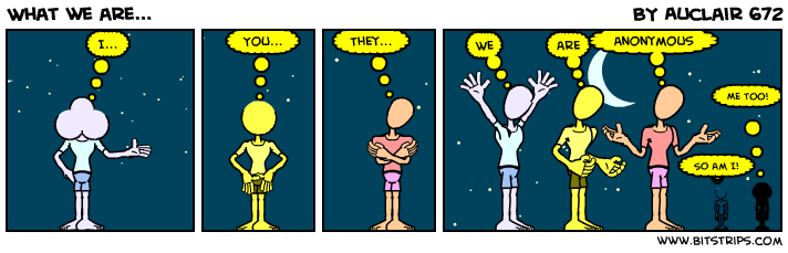 What we are...
