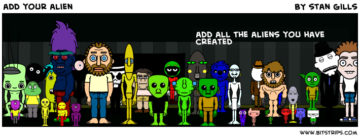 add your alien