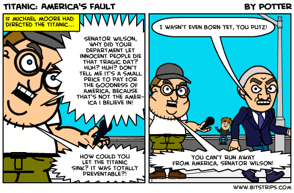 Titanic: America's Fault