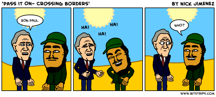'Pass it On- Crossing Borders'