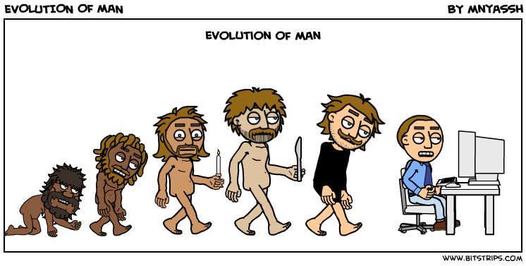 EVOLUTION OF MAN
