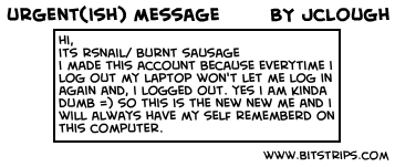 urgent(ish) message
