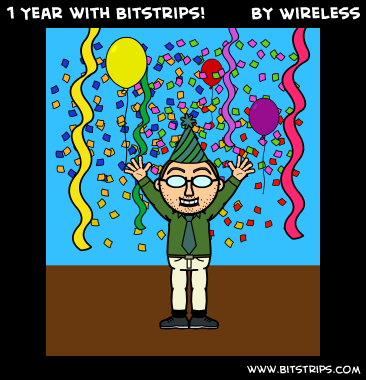 1 Year with Bitstrips!