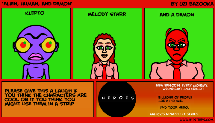 'Alien, Human, and Demon'
