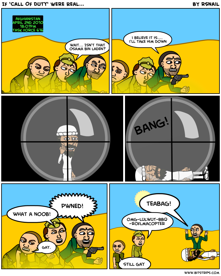 If 'Call Of Duty' Were Real...