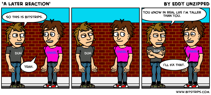 'A Later Reaction'