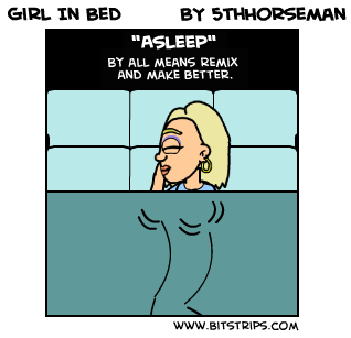 Girl In Bed