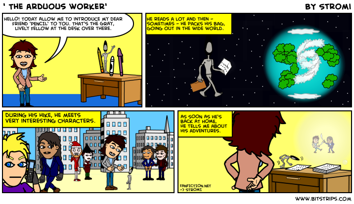 ' The arduous worker'