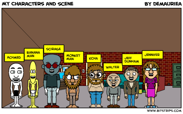 My Characters and Scene
