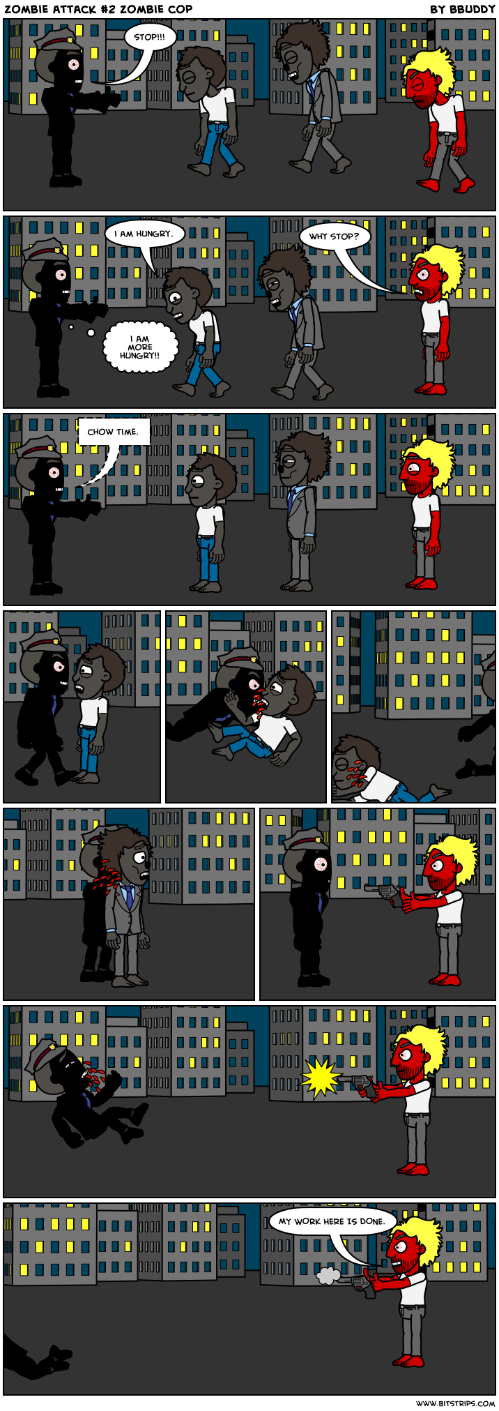 zombie attack #2 zombie cop