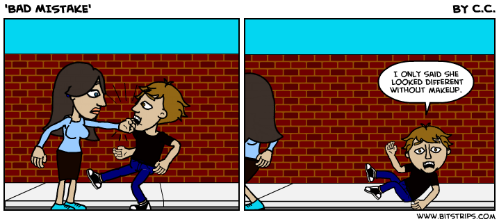 'BAD MISTAKE'