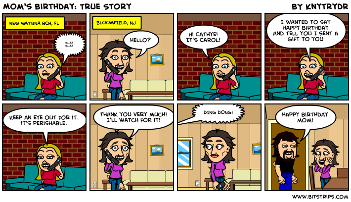 Mom's Birthday: True Story