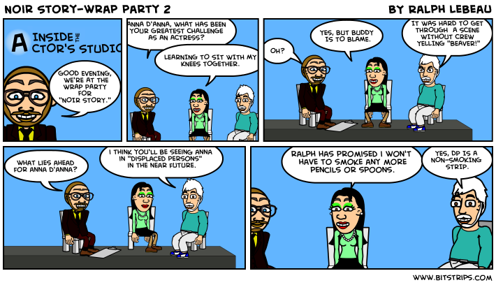 Noir Story-wrap party 2