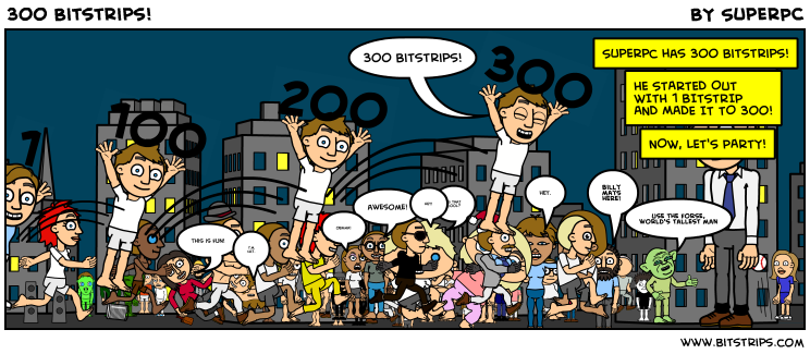 300 Bitstrips!