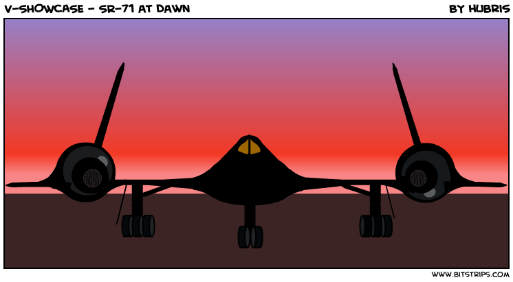 V-SHOWCASE - SR-71 at Dawn