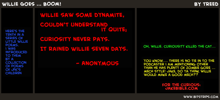 Willie Goes ... BOOM!