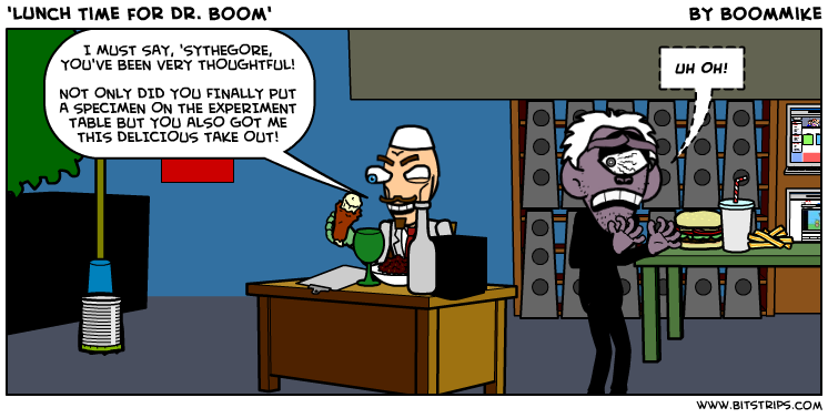 'Lunch Time for Dr. Boom'