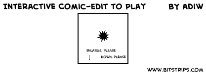 Interactive Comic-Edit to Play