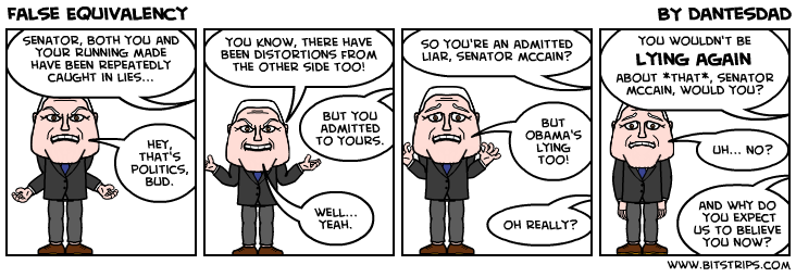 False Equivalency