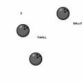 Three Small Balls