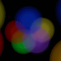 rainbow colors