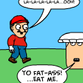 the Mario and the shroom.