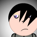 funny looking emo kid