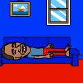 The Presidents bedroom   
