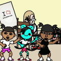 Poster of Nat and some kids