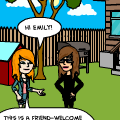 Friend-welcome strips