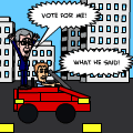 'Vote For Him'