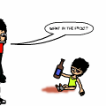 Baby's drinkin whiskey!?