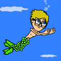 mermaid man- never merman