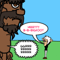 'Andy Hurt His Big Foot'