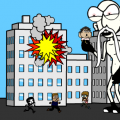 White Moster Attack