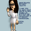 HAPPY BELATED JULIETTE! 