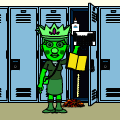 green girl